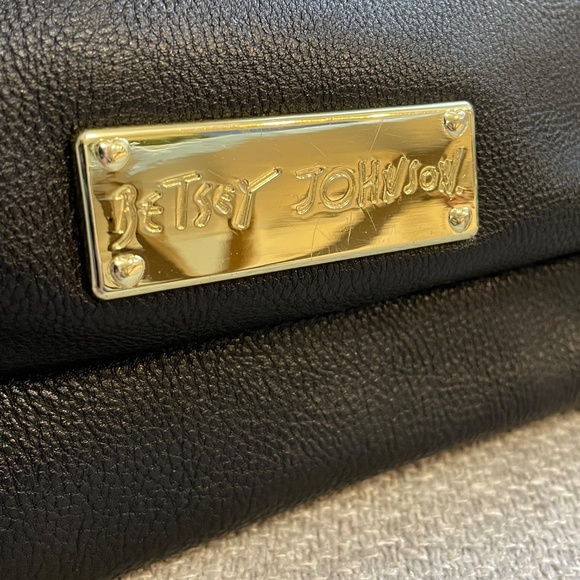 Betsey Johnson Black Bow Handbag - Picture 3 of 10